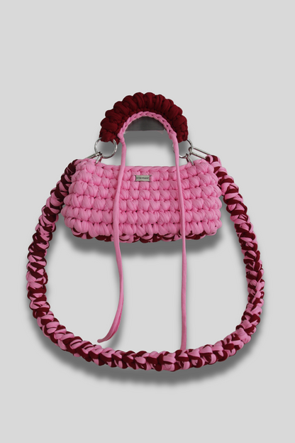 Sac Aurora - Rose et Rouge