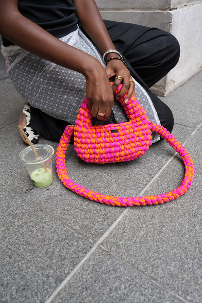 Sac SEA - ORANGE & FUSHIA