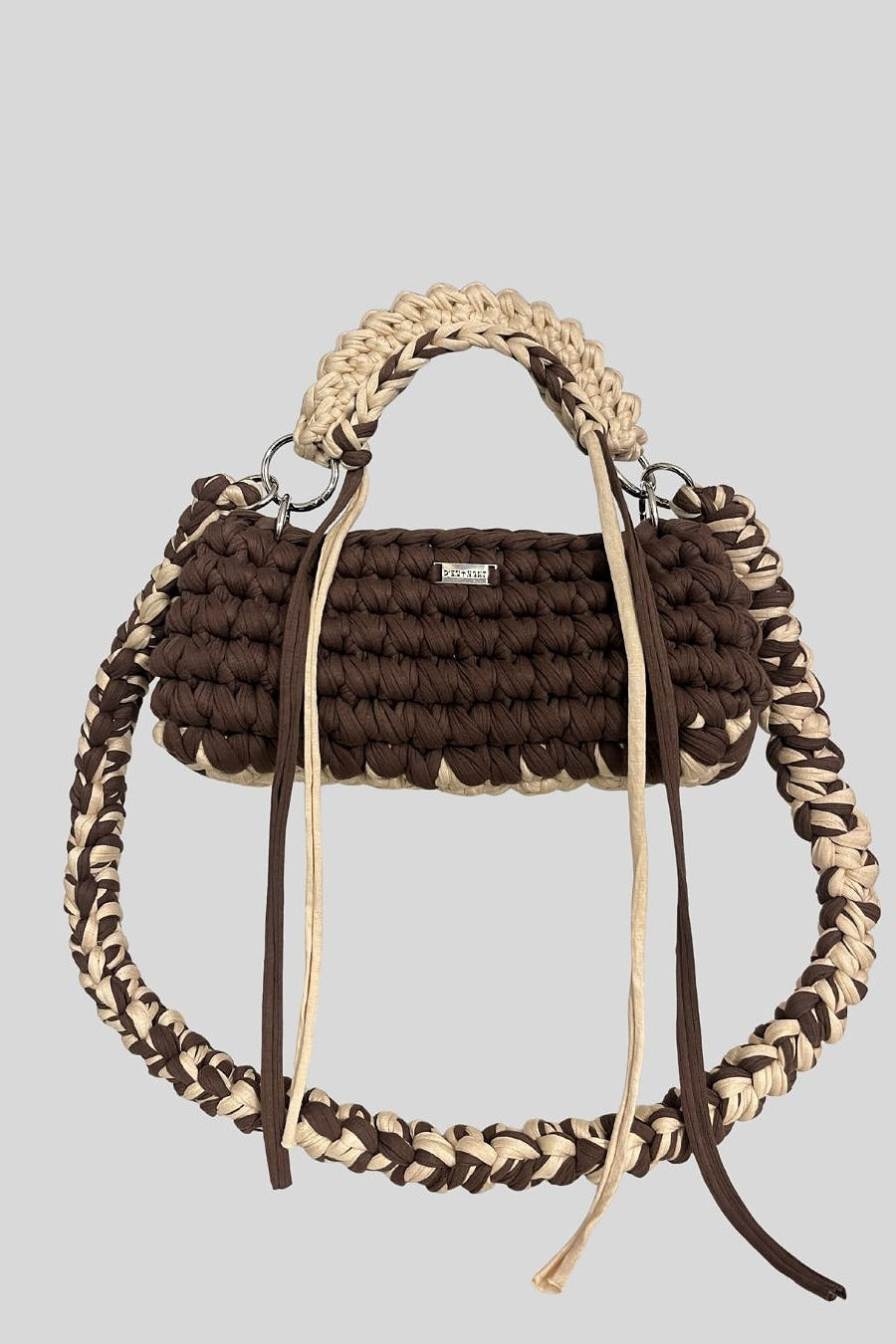 Sac Aurora - Marron et beige
